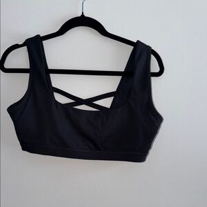 Blogilates Black Crisscross Sports Bra